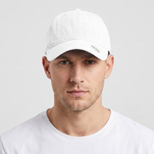 Load image into Gallery viewer, Pre-Washed Cotton Baseball Cap - White