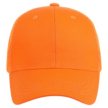 Load image into Gallery viewer, 6 Panel Trucker Hat - Orange