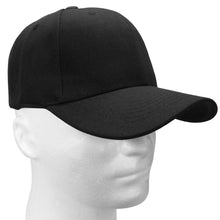 Load image into Gallery viewer, 12-Pack Baseball Dad Cap Velcro Strap Adjustable Size - Black