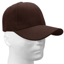Load image into Gallery viewer, 12-Pack Baseball Dad Cap Velcro Strap Adjustable Size - Brown