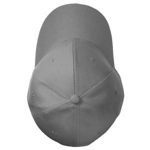 144-Pack Baseball Dad Cap Velcro Strap Adjustable Size - Dark Gray