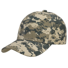 Load image into Gallery viewer, 12-Pack Baseball Dad Cap Velcro Strap Adjustable Size - Digital Camo