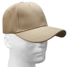 Load image into Gallery viewer, 144-Pack Baseball Dad Cap Velcro Strap Adjustable Size - Khaki