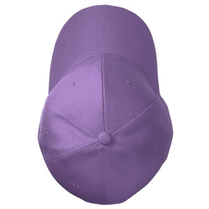 12-Pack Baseball Dad Cap Velcro Strap Adjustable Size - Lavender
