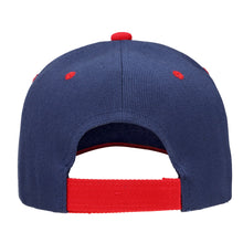 Load image into Gallery viewer, 144-Pack Baseball Dad Cap Velcro Strap Adjustable Size - Navy/Red