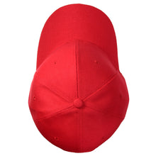 Load image into Gallery viewer, 144-Pack Baseball Dad Cap Velcro Strap Adjustable Size - Red