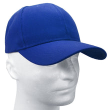 Load image into Gallery viewer, 12-Pack Baseball Dad Cap Velcro Strap Adjustable Size - Royal Blue