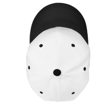 Load image into Gallery viewer, 144-Pack Baseball Dad Cap Velcro Strap Adjustable Size - White/Black