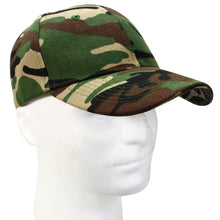 Load image into Gallery viewer, 144-Pack Baseball Dad Cap Velcro Strap Adjustable Size - Woodland