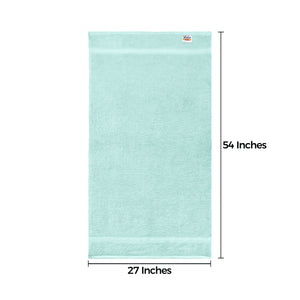 Falari 4-Pack Bath Towel 27x54 - Aqua