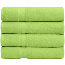 Load image into Gallery viewer, Falari 4-Pack Bath Towel 27x54 - Green