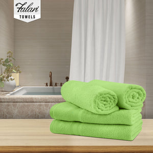 Falari 4-Pack Bath Towel 27x54 - Green