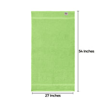Load image into Gallery viewer, Falari 4-Pack Bath Towel 27x54 - Green