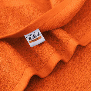 Falari 4-Pack Bath Towel 27x54 - Orange