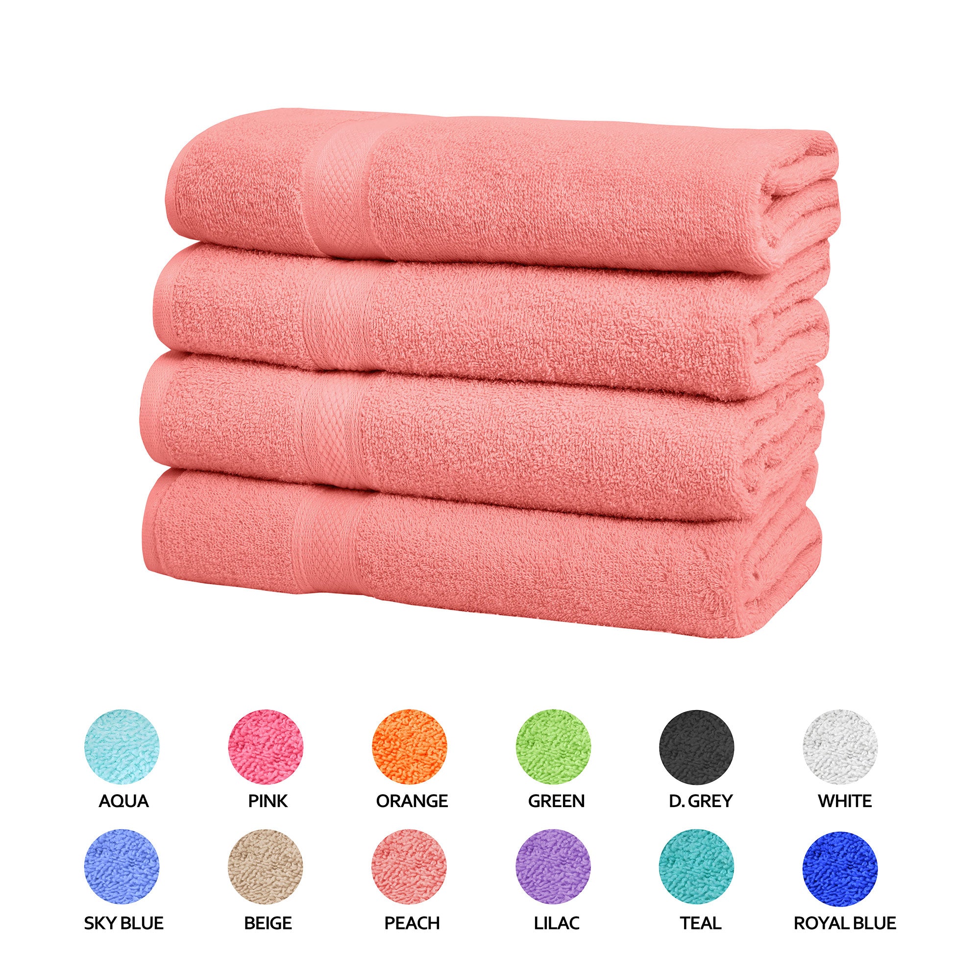 Afeef Online. Cannon Cotton Bath Towel 70 x 140 cm