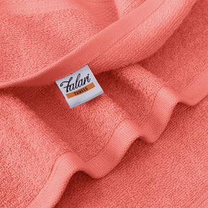 Falari 4-Pack Bath Towel 27x54 - Peach