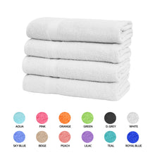 Load image into Gallery viewer, Falari 4-Pack Bath Towel 27x54 - White