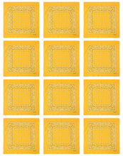 Load image into Gallery viewer, 12-Pack Bandana Headband - Gold