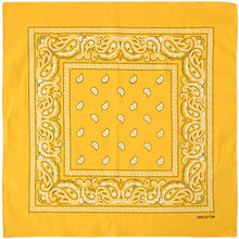 Load image into Gallery viewer, 12-Pack Bandana Headband - Gold