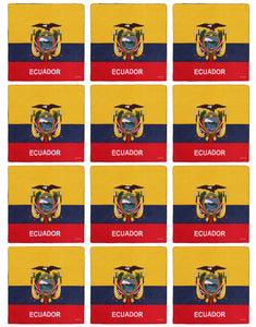 12-Pack Bandana Headband - Ecuador