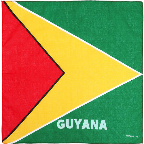 12-Pack Bandana Headband - Guyana