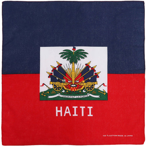 12-Pack Bandana Headband - Haiti