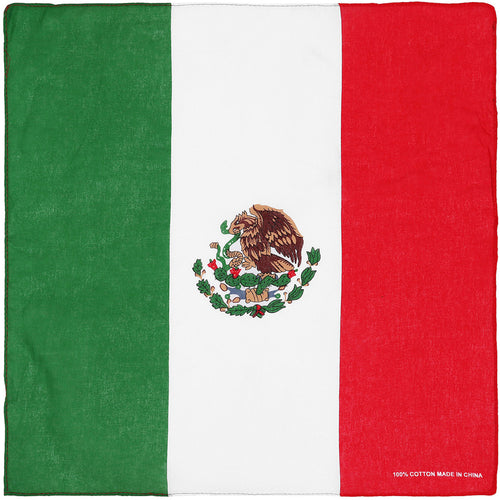 12-Pack Bandana Headband - Mexico