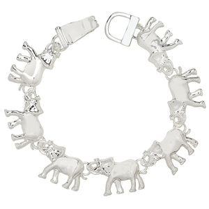 Elephant Magnetic Closured Bracelet