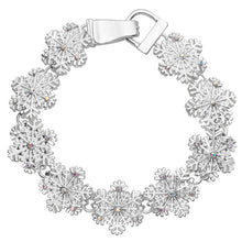Load image into Gallery viewer, Snowflake Magnetic Closured Bracelet