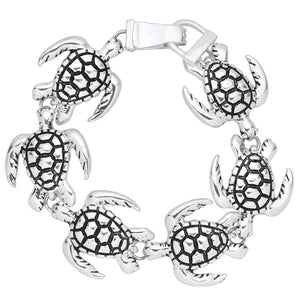 Sea Turtle Magnetic Closured Bracelet