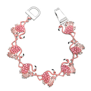 Flamingo Magnetic Closured Bracelet