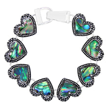 Load image into Gallery viewer, Heart Magnetic Closured Bracelet