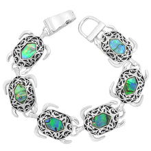 Load image into Gallery viewer, Sea Turtle Magnetic Closured Bracelet