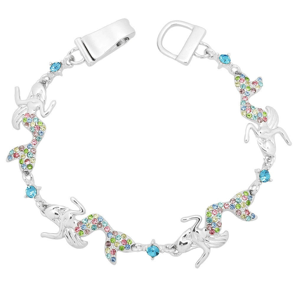 Mermaid Magnetic Closured Bracelet