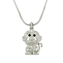 Load image into Gallery viewer, Monkey Pendant Necklace