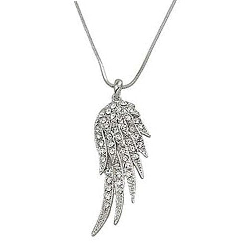Angel Wing Pendant Necklace