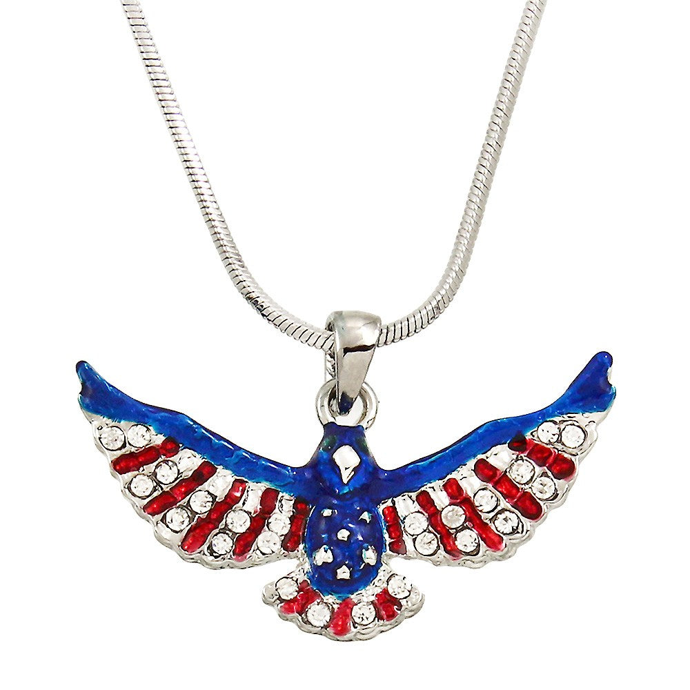 American Eagle Pendant Necklace