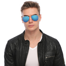 Load image into Gallery viewer, Aviator Sunglasses Classic - Non-Polarized - Gold Frame - Blue/Purple Mirror