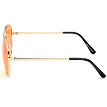 Load image into Gallery viewer, Aviator Sunglasses Classic - Non-Polarized - Gold Frame - Orange
