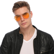 Load image into Gallery viewer, Aviator Sunglasses Classic - Non-Polarized - Gold Frame - Orange