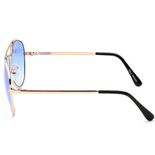 Load image into Gallery viewer, Aviator Sunglasses Classic - Non-Polarized - Gold Frame - Sky Blue