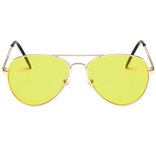 Load image into Gallery viewer, Aviator Sunglasses Classic - Non-Polarized - Gold Frame - Yellow