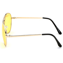 Load image into Gallery viewer, Aviator Sunglasses Classic - Non-Polarized - Gold Frame - Yellow