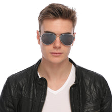 Load image into Gallery viewer, Aviator Sunglasses Classic - Non-Polarized - Silver Frame - Gray