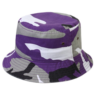 Bucket Hat - Purple Camouflage