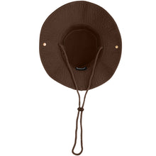 Load image into Gallery viewer, Wide Brim Boonie Hat - Dark Brown