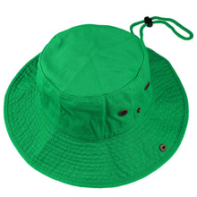 Load image into Gallery viewer, Wide Brim Boonie Hat - Kelly Green