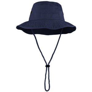 Wide Brim Boonie Hat - Navy