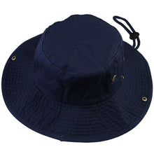 Load image into Gallery viewer, Wide Brim Boonie Hat - Navy