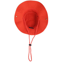 Load image into Gallery viewer, Wide Brim Boonie Hat - Orange